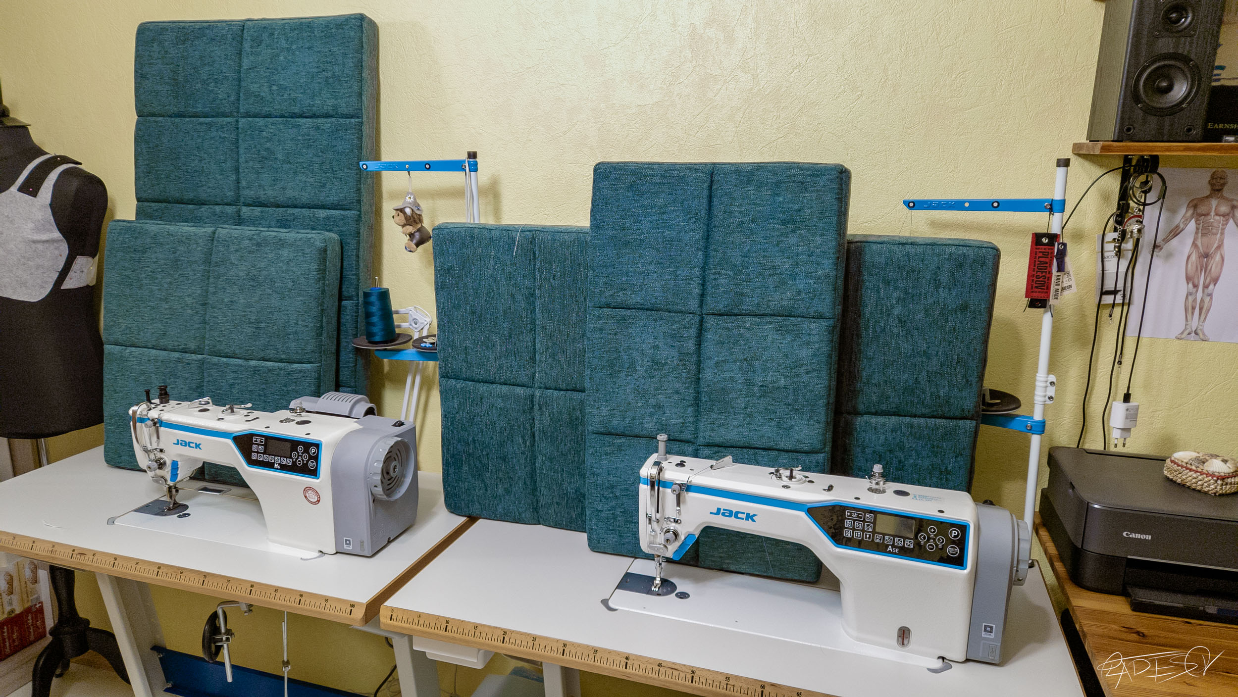 eritellimusel valmistatud mööblipadjad